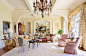 Traditional Living Room by David Easton Inc. and Addison Mizner in Palm Beach, FL