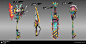 Weapon explorations for a cancelled project