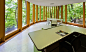 Office of the Integral House by Shim-Sutcliffe Architects for James Stwewart. Photograph © Sotheby's International Realty. Click above to see larger image.