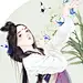 卿本如兰-果果---盆栽的栀子花__涂鸦王国插画
