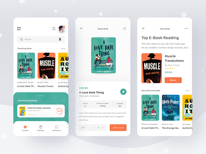 e-Book Store App