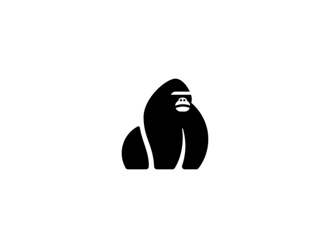 生动剪影！20款黑白动物Logo设计 -...