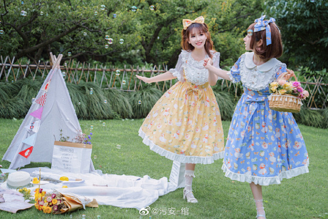 #lolita上新#
 可 可 鸭 
 ...