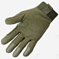 淡青色皮革保暖男式手套 页面网页 平面电商 创意素材