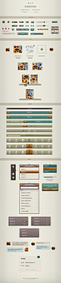 Pandora User Interface Kit for iOS Devices on the Behance Network