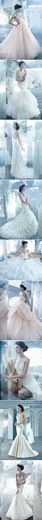 #婚纱# Lazaro Spring 2013 Wedding Dresses http://www.sinansj.com/ (共13张图片) #优雅# #礼服# #时尚#