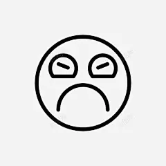 生气表情脸图标 免费下载 页面网页 平面电商 创意素材