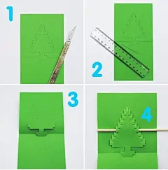 3D圣诞贺卡DIY