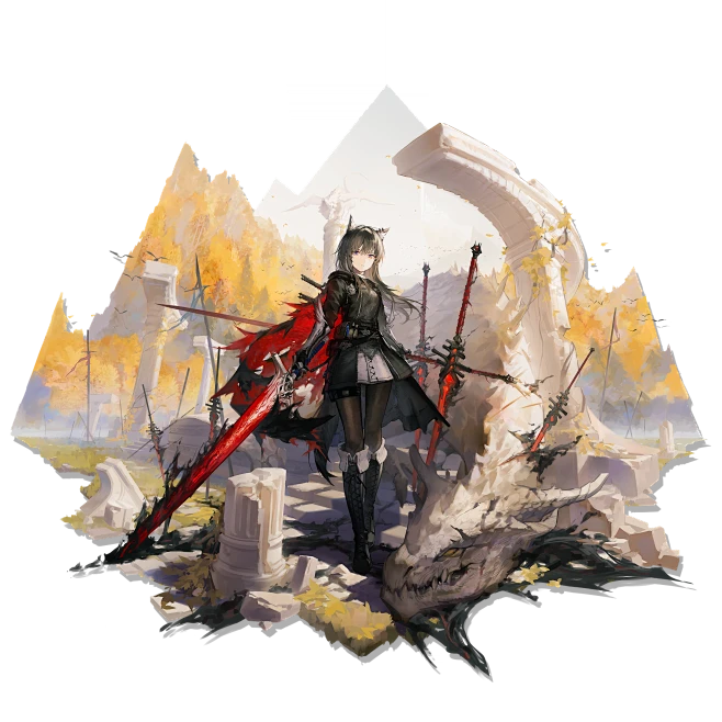 【明日方舟】缄默德克萨斯-花瓣网