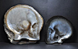 Pearl Shell Skull Carvings by Gregory Halili