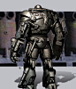 钢铁侠马克一号升级版——铁霸王，强悍反派，体型堪比反浩克战甲