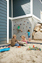 Mini rock climbing wall... way cool for the kids! #Nocatee #newhomes…