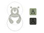 Coffe熊ui标识会标隐藏意义动物dualmeaning排版艺术灵感图标真棒矢量图图形设计师公司品牌品牌设计徽标