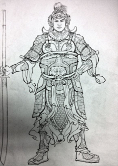 com【深夜发帖】中国古代战场油画集_看图_盔甲吧_百度贴吧是个臭画画