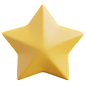 Star 3D Icon