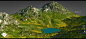 Autumn Lake Landscape (World Machine)