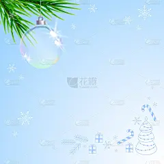 圣诞快乐!假期的设计。矢量插图。新年符号矢量插图。新年快乐。2021. 用透明玻璃制作圣诞球的创意贺