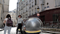 Central Saint Martins students envision Renault's "car of the future" : A levitating bubble-shaped vehicle has been announced the winner of a competition organised by Renault