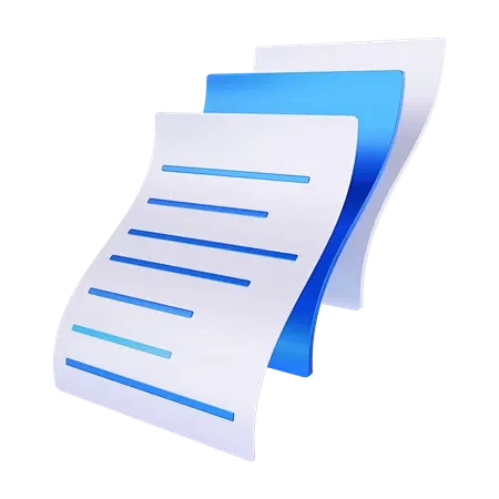 Files 3D Icon-花瓣网