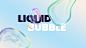 Liquid Bubble : This project shows an artwork of liquid bubbles created in Photoshop. Also, a tutorial is available.