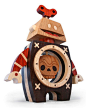 'Dead Inside': wooden toys by Cameron and Rachael Tiede's Wood Candy Workshop                                                                                                                                                                                 M