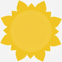 金黄色的向日葵矢量图ai免抠素材_新图网 https://ixintu.com 创意 卡通手绘 可爱 向日葵 太阳 金色 矢量图