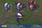 Early champion explorations/ other MISC works, David Ko : Had an awesome opportunity to help out with early explorations of League champions!
