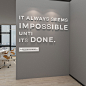 名人名言创意励志文字标语贴纸办公室背景墙面装饰公司3d立体墙贴-淘宝网