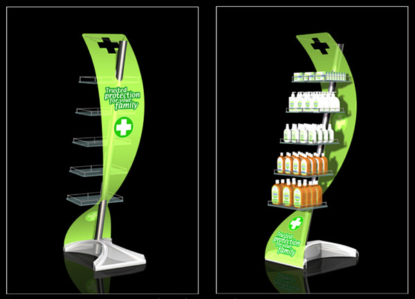 Dettol display on Be...