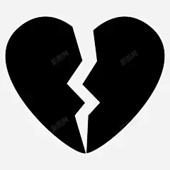 破碎的心破碎心碎图标高清素材 设计图片 页面网页 平面电商 创意素材 png素材