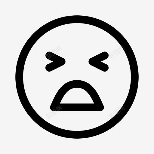 烦恼哭泣微笑图标高清素材 标志 设计图片 页面网页 平面电商 创意素材 png素材-花瓣网
