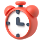 Alarm Clock 3D Illustration