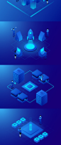 Illustrations : This is a package of an awesome Cryptocurrency and Technology Isometric Illustration. Created carefully with an attention to detail. Everything is Vector and 100% editable. Can be easily resized and change colours of each and every shape/l