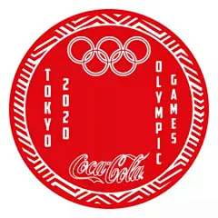 时尚潮流可口可乐饮料创意几何图形宣传海报广告设计