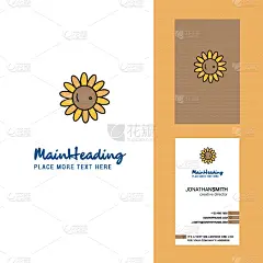 品牌名称,向日葵,创造力,名片,农业,华丽的,商务,食品,植物群,春天