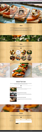 Kind Table Website Design and Development by Coral Silverman, via Behance