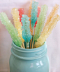 Make your own rock candy