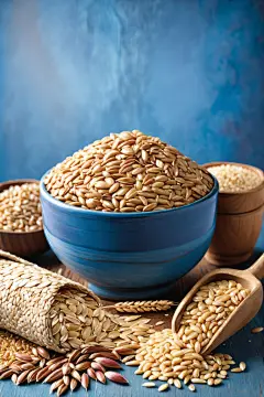 有机健康杂粮粗粮摄影图图片