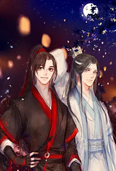 魔道祖师图片高清壁纸，魔道祖师忘羡手机壁纸