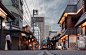 700P-日本街景图集 现代城市街道和传统居民小巷日式场景绘画参考