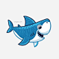 卡通可爱鲨鱼表情图可商用元素图片大小8333x8333px 图片尺寸1.08 MB 来自PNG搜索网 pngss.com 免费免扣png素材下载！动物#动物素#卡通#可爱#蓝色#鲨鱼#素材#鱼#元素#装饰#装饰图案#