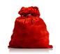 圣诞节红色袋子高清图片