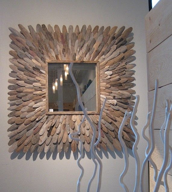 Driftwood mirror