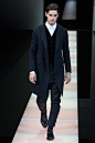 米兰男装周Giorgio Armani Menswear Fall/Winter 2015秋冬男装发布