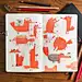Heegyum Kim on Instagram: “Sketching fox for F. #fox #elephantillustration #drawing #sketchbook #moleskine #childrensbookillustration #colorpencildrawing…”