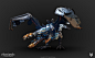 Glinthhawk, Nazz Abdoel : - Flying scavengers that travel in groups, swooping to use ranged Freeze attacks or razor-sharp claws -

Had the opportunity to work on the Robots with some of the very talented people.
I was responsible for the highres mesh and 