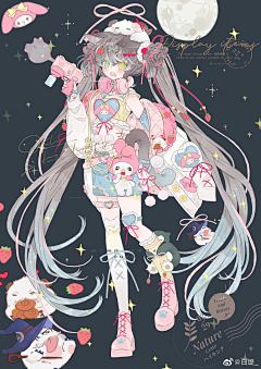 月夜人采集到插画