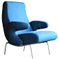 Delfino Chair by Erberto Carboni for Arflex