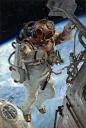 Greg Manchess Steampunk astronaut | Flickr - Photo Sharing!
