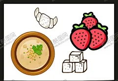 卡通美食餐饮 【酷图网】卡通美食餐饮,卡通美食,卡通餐饮,手绘美食,手绘餐饮